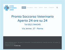 Tablet Screenshot of clinvetjenner.com